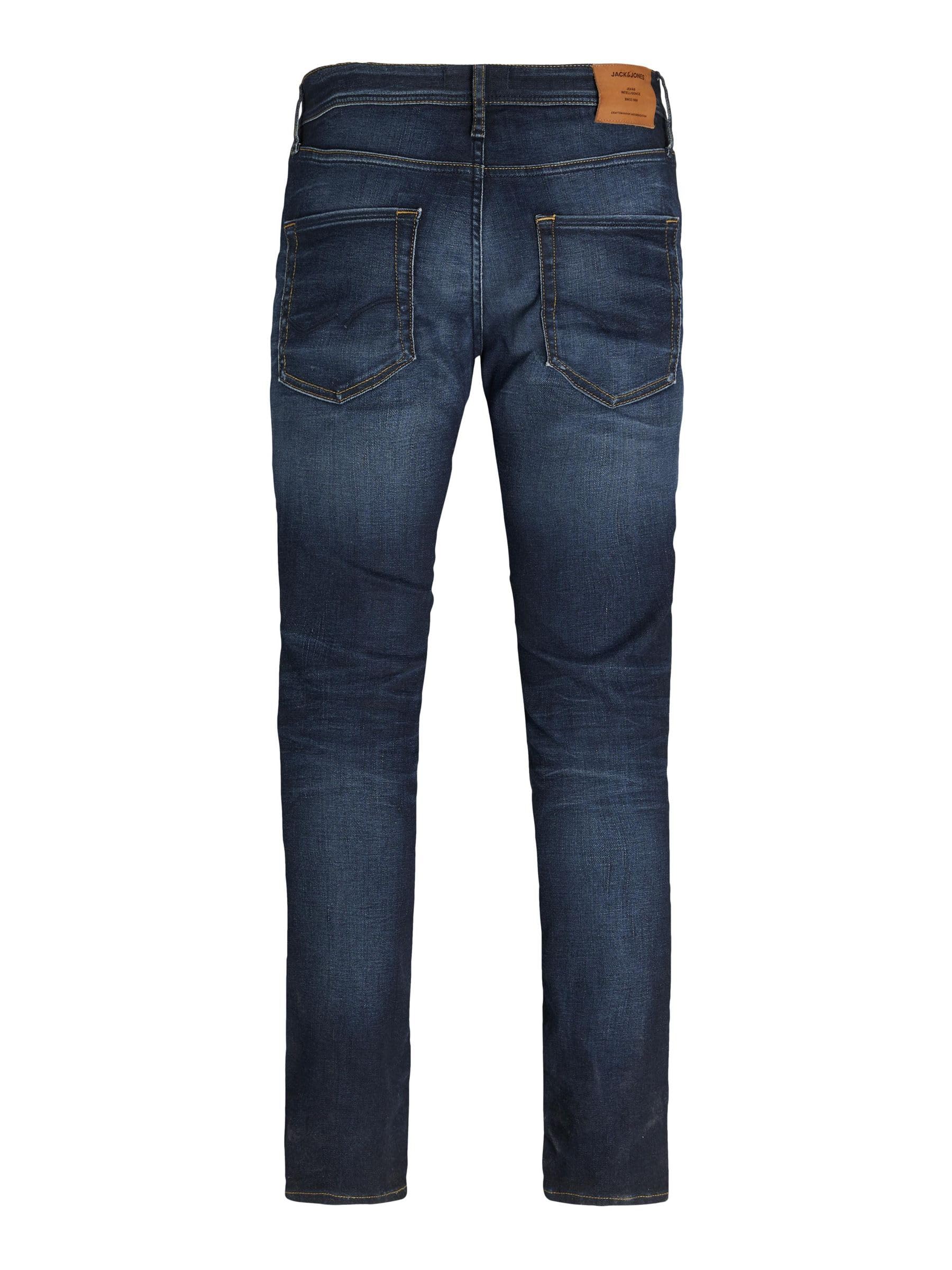 JACK & JONES Male Slim/Straight Fit Jeans Tim Original AGI 005