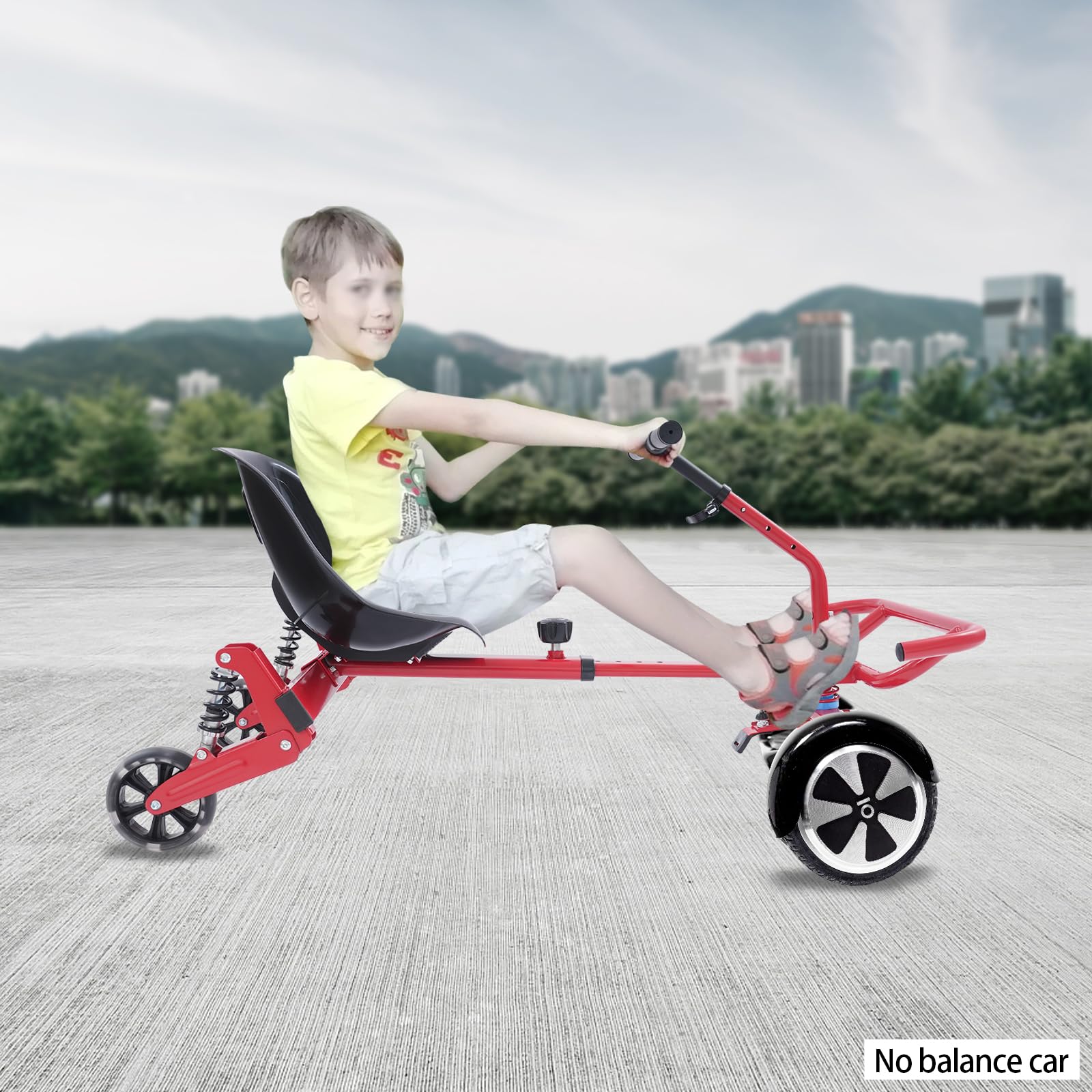 Patinete ajustable autobalanceador, asiento Hoverboard asiento Scooter Stand para scooter autoequilibrado con longitudes de 6,5" 8" 10", para gimnasio al aire libre en casa