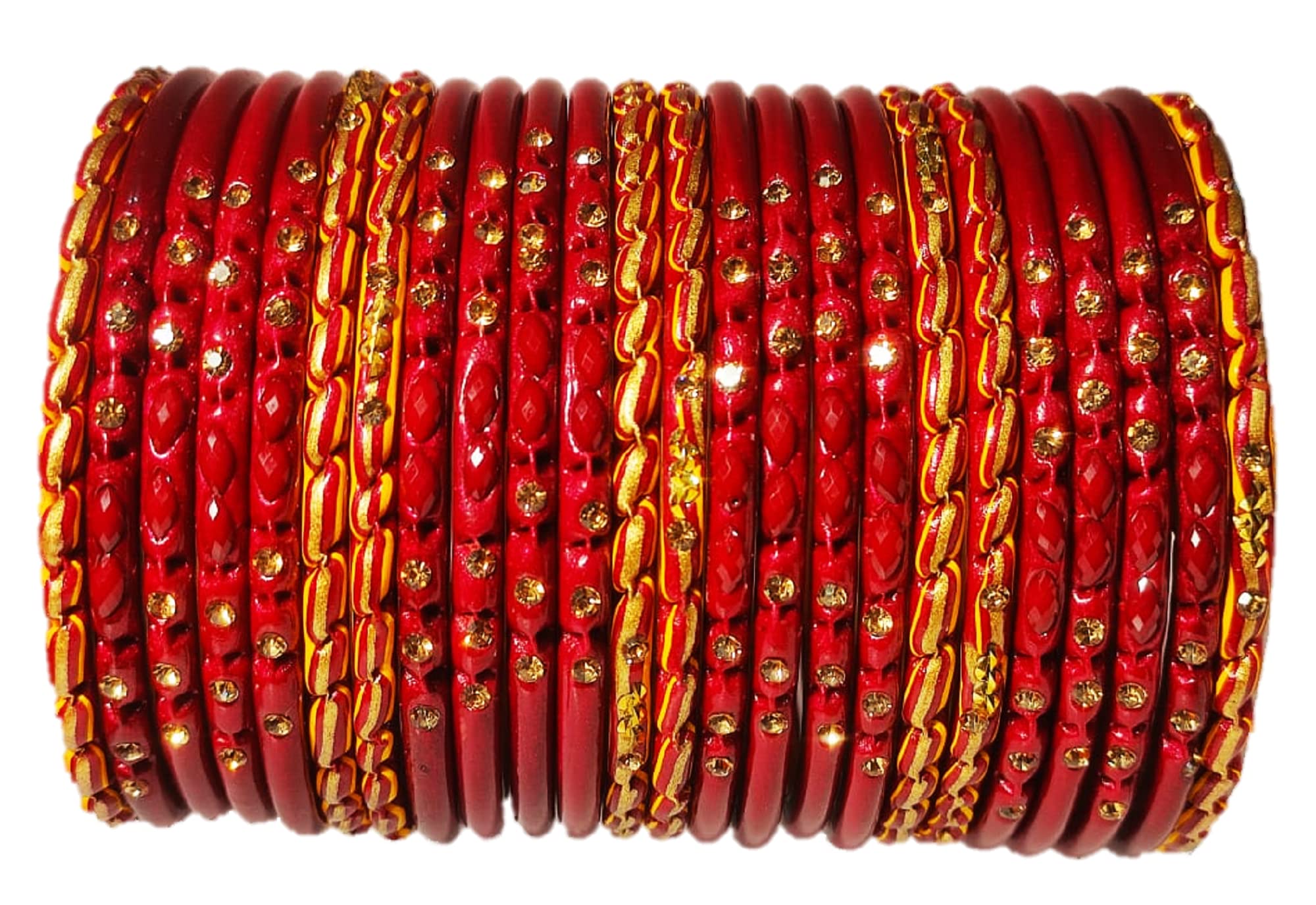 Anshi Creations Muzaffarpur Famous Lac/Lah/Lahthi Bangle Set (Maroon) (2.4) For Women (B09QZ57S86) Amazon Price History, Amazon Price Tracker