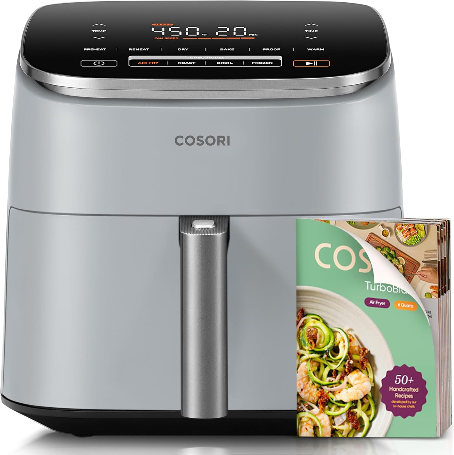 COSORI 9-in-1 Air Fryer vs Compact: TurboBlaze, 95% Less Oil, & Surprising Meals