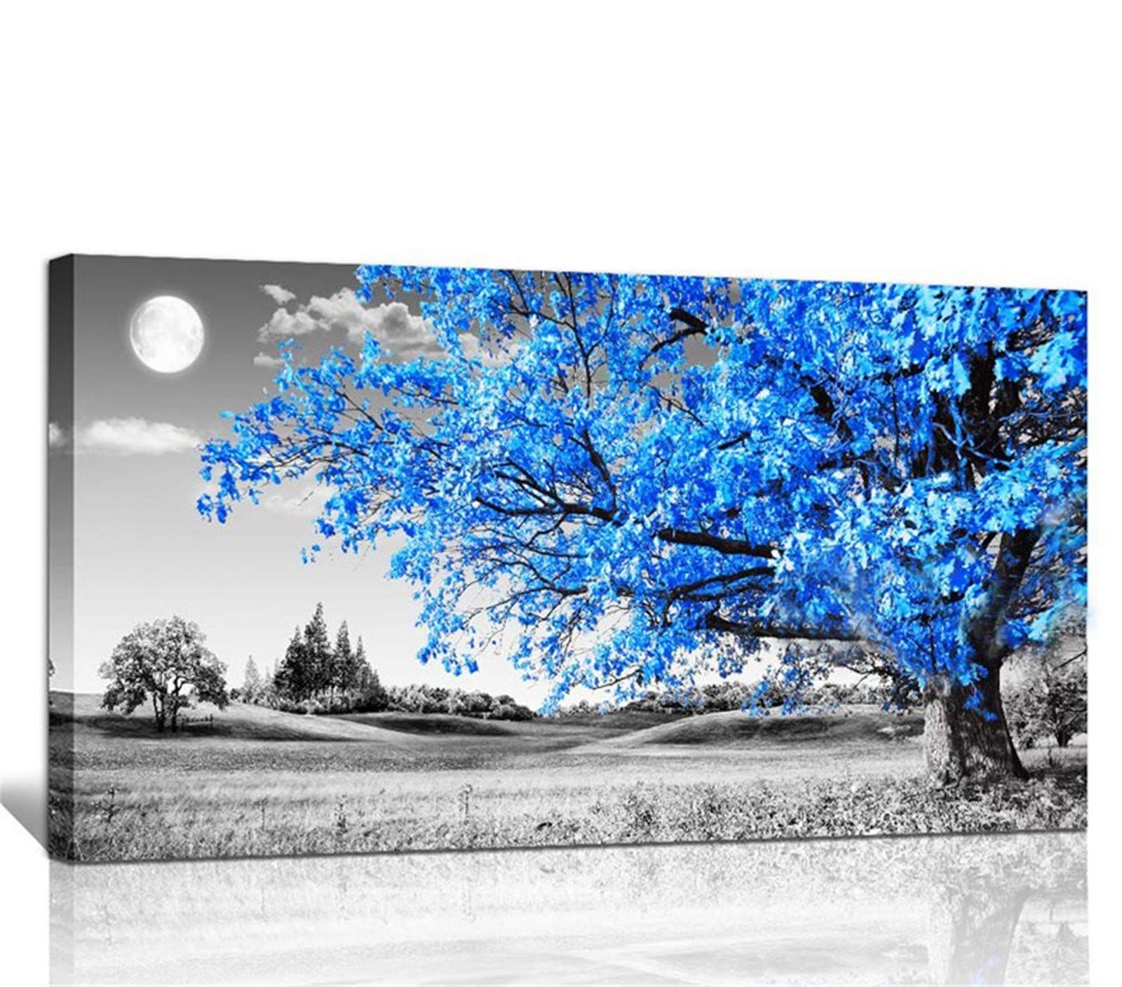 Kit Loisirs Créatifs Adulte Diamond Painting Arbre de Lune Idée Cadeau Broderie Diamant 5D