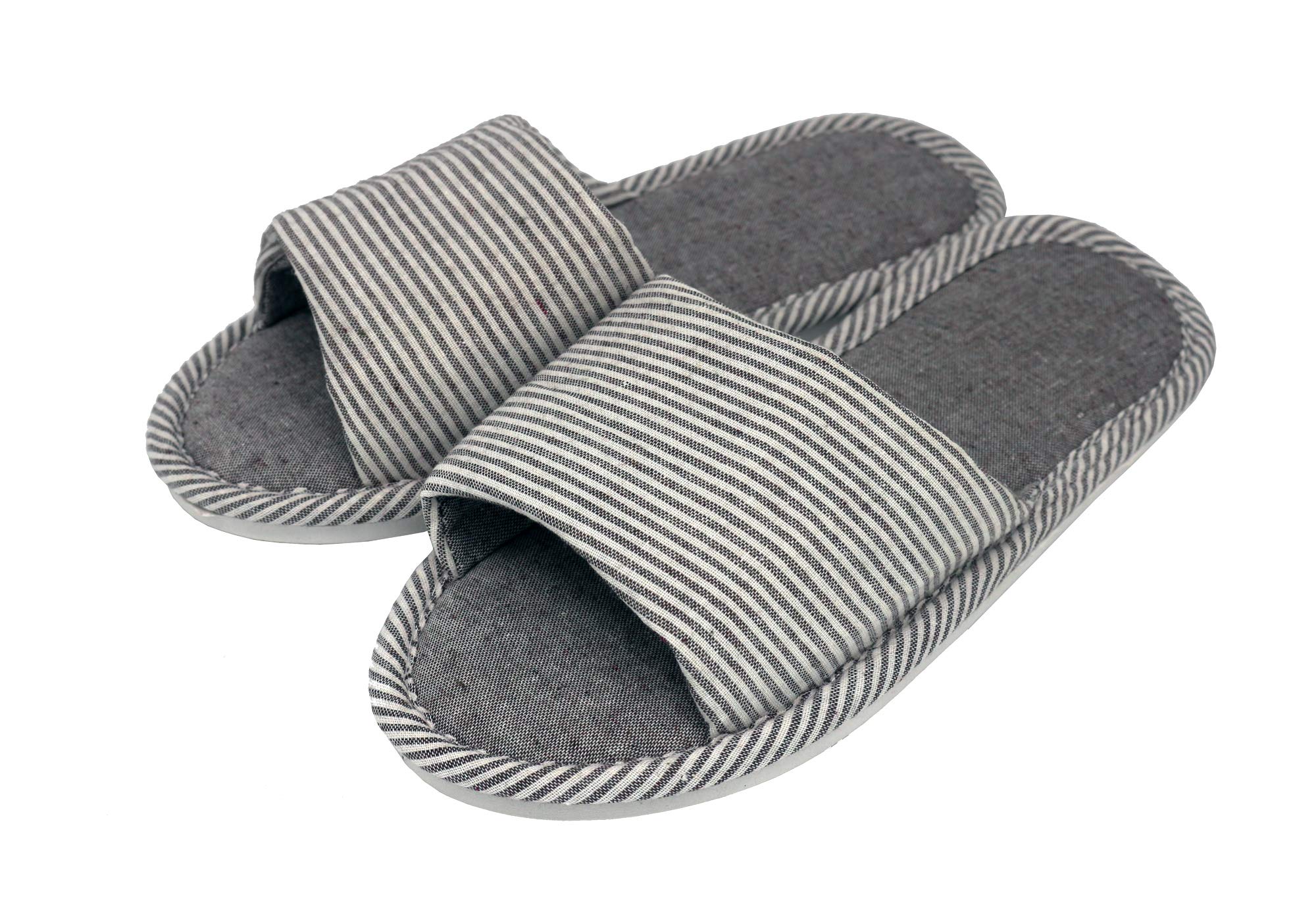 Men Casual Cotton Flax Anti-Slip Slipper