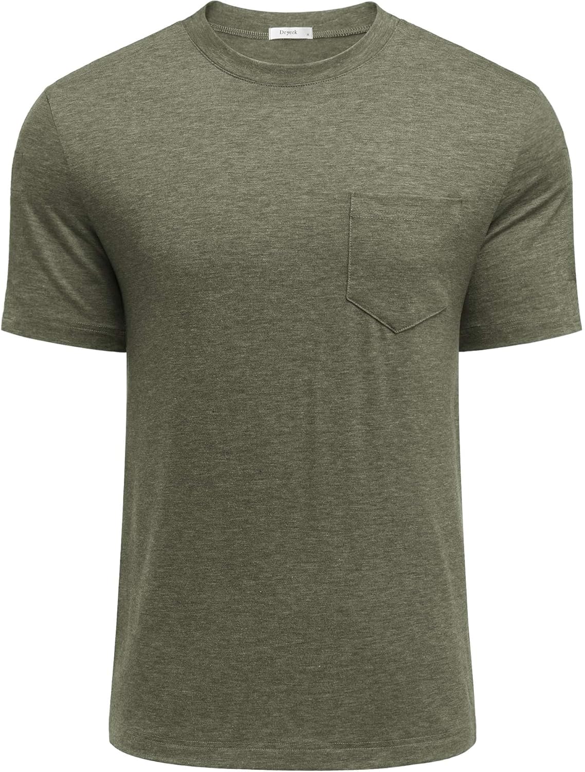 Deyeek Shoulder Post Surgery Recovery Shirts for Men Full Tear Away Short Sleeve T Shirt Adaptive Chemo Clothing - Image 6