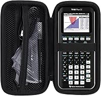 Vista 18 de Khanka Stroage - Funda para calculadora gráfica de color Texas Instruments TI - 84 Python/TI-83 Plus/TI-84 Plus/TI-84 Plus CE Color Graphing, solo
