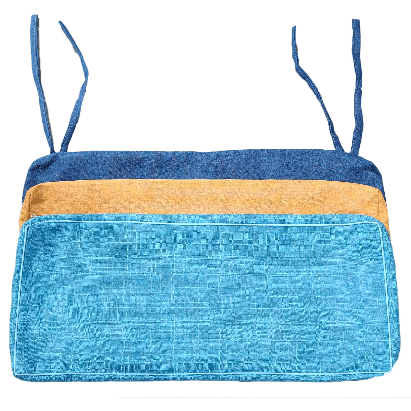 Gmsqj Custom Bench Cushions Cover,Personalized Size Bench Pad with Non-Slip Bottom,Indoor/Outdoor Furniture Cushion Cover,71 Color Cover Colors Available