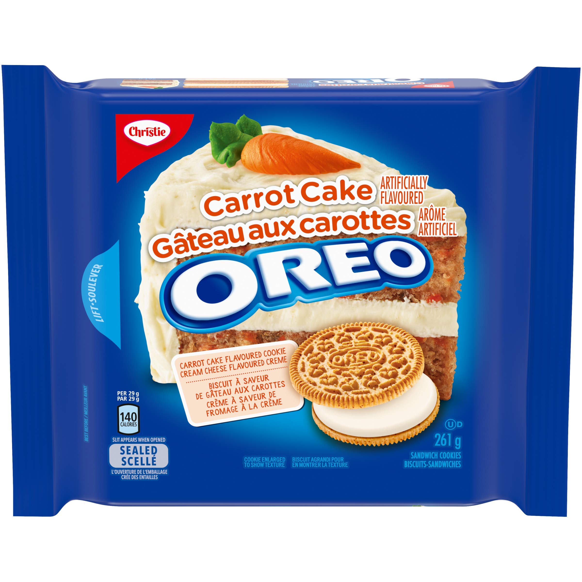 Oreo Carrot Cake Sandwich Cookies 261g - Carrot Cake