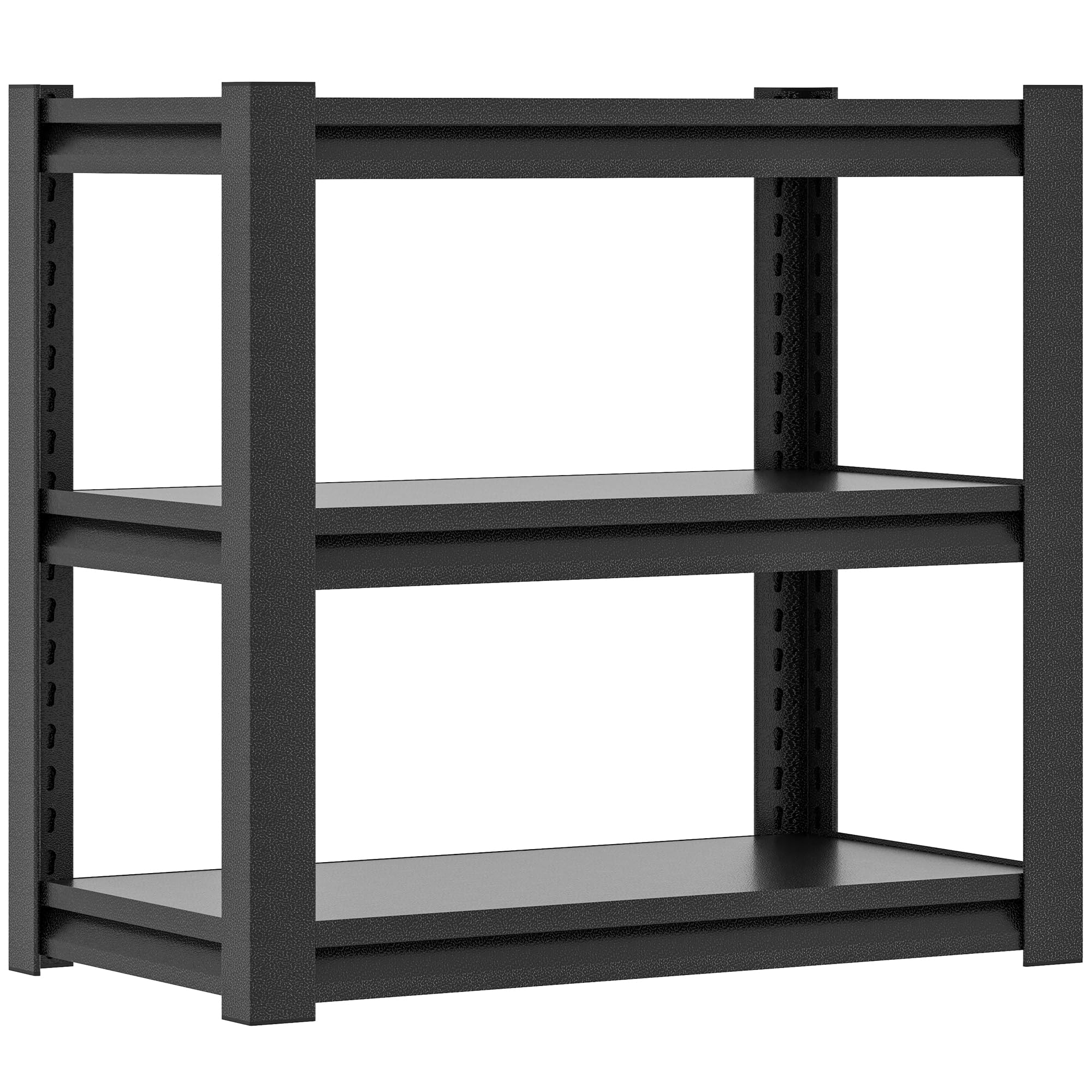 Garage Shelving Units and Storage,31.5"X34"X18" Deep Heavy Duty Metal Shelves Adjustable 3-Tier Shelves, 1200lbs Garage Storage Shelves,Shelving Rack Industrial Shelving Tool Shelf For Basement Metro