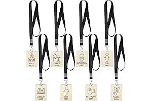 BeYumi Wooden Hall Lanyards Passes