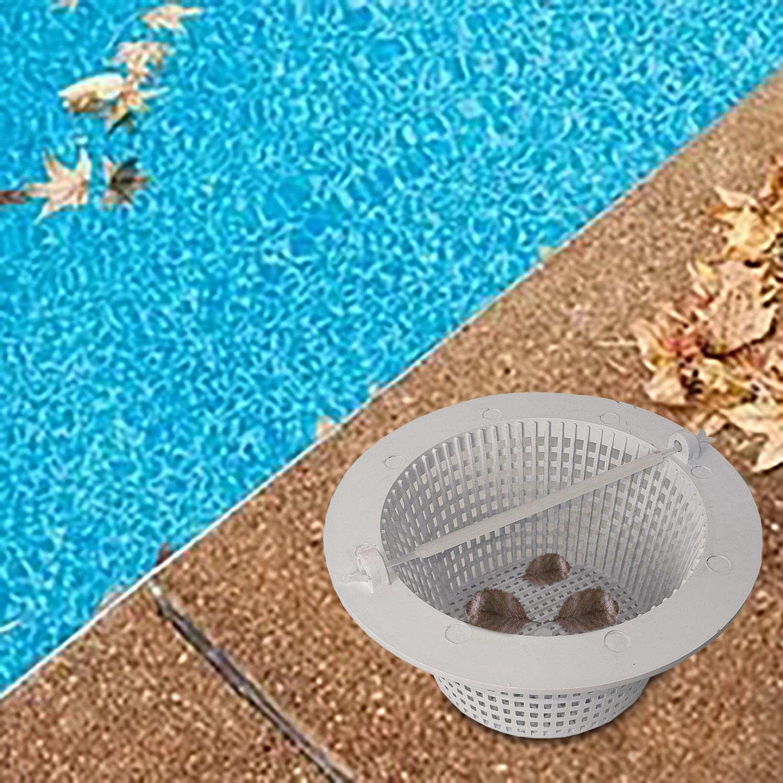 Reti Per Skimmer Di Superficie, Reti Per Skimmer Da Piscina Con Manico In Alluminio Staccabile 90980491