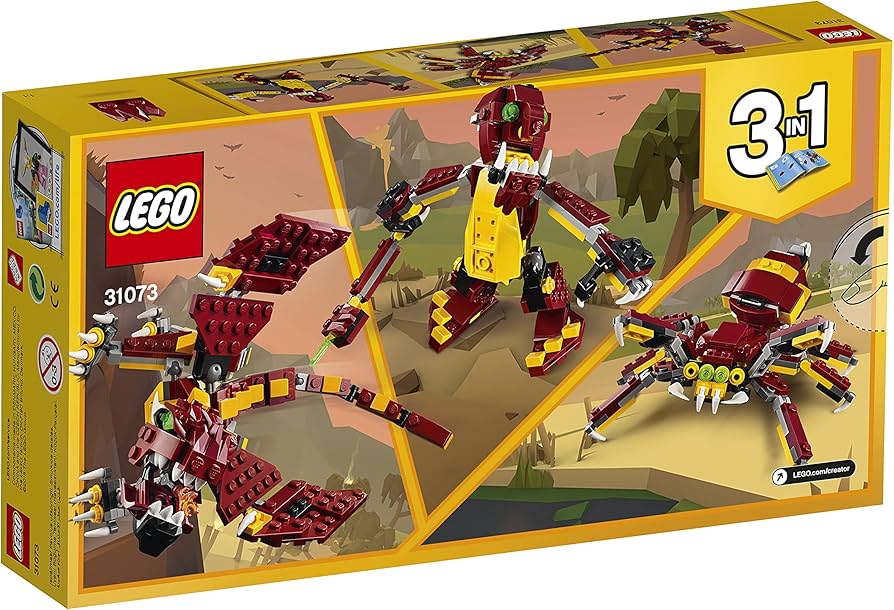 Amazon.co.jp: レゴ(LEGO) クリエイター 伝説の生き物 31073