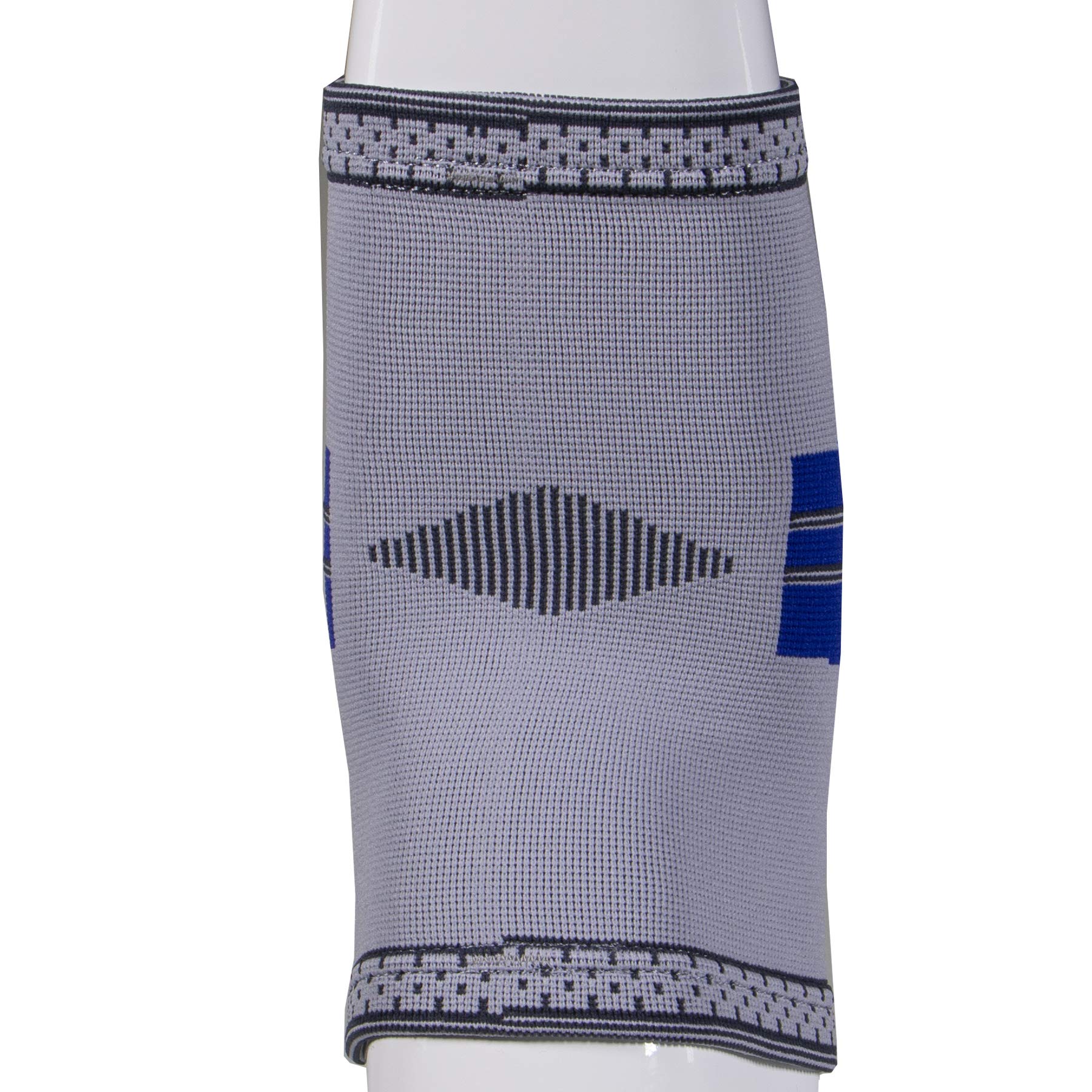 Champion Elastic Elbow Support Compression Sleeve, Gray (Side Stays), X-Small