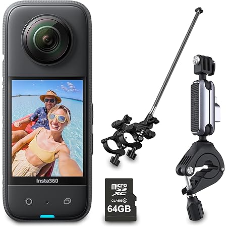 Support de caméra de moto pour Insta 360 x5, kit de Guadeloupe