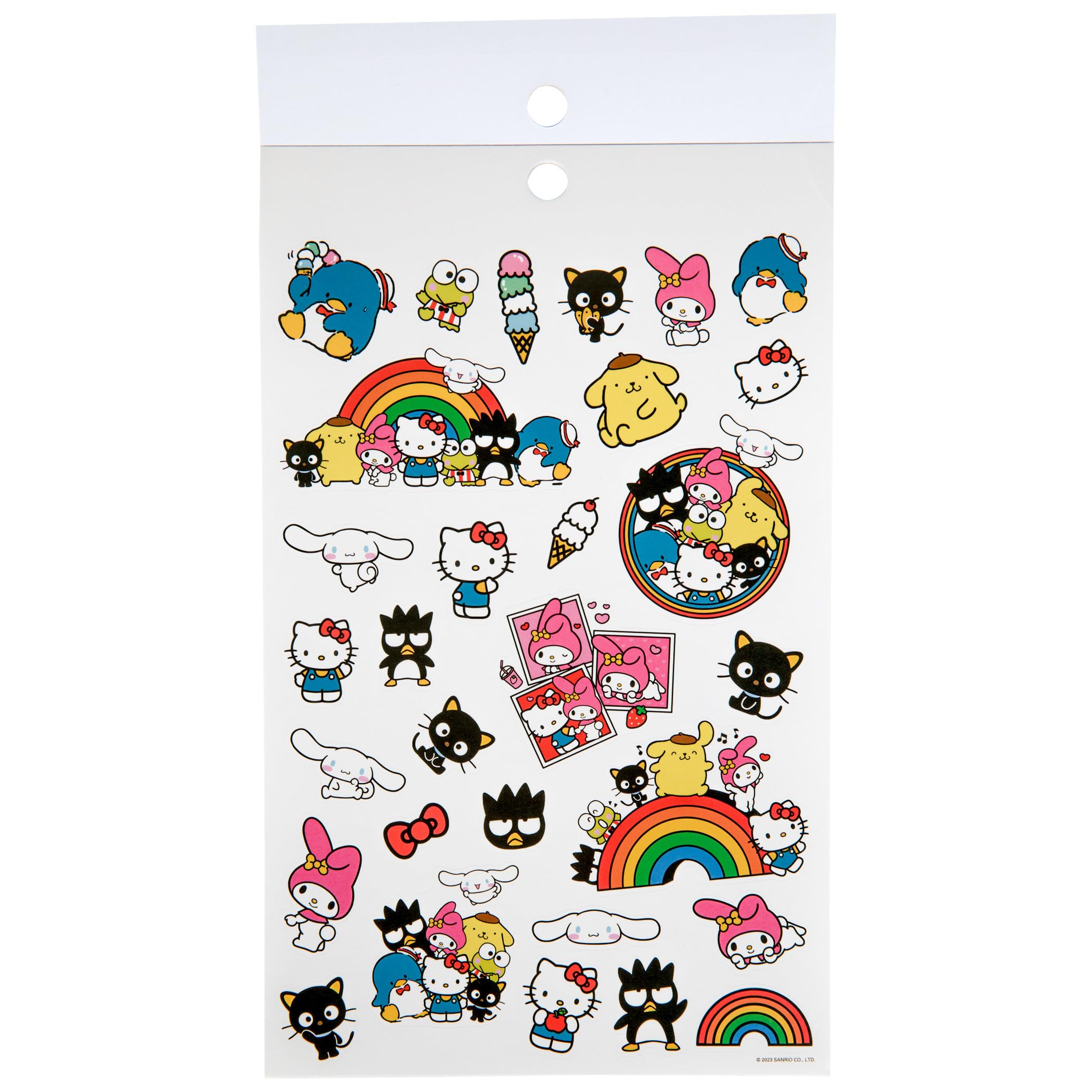 Amazon.com: Hello Kitty and Friends Sanrio 295+ 4-Sheet Sticker