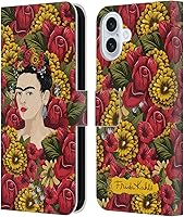 Vista 202 de Head Case Designs Frida Kahlo Blooms - Funda de piel con licencia oficial de Frida Kahlo Blooms para Apple iPhone 7 Plus/iPhone 8 Plus