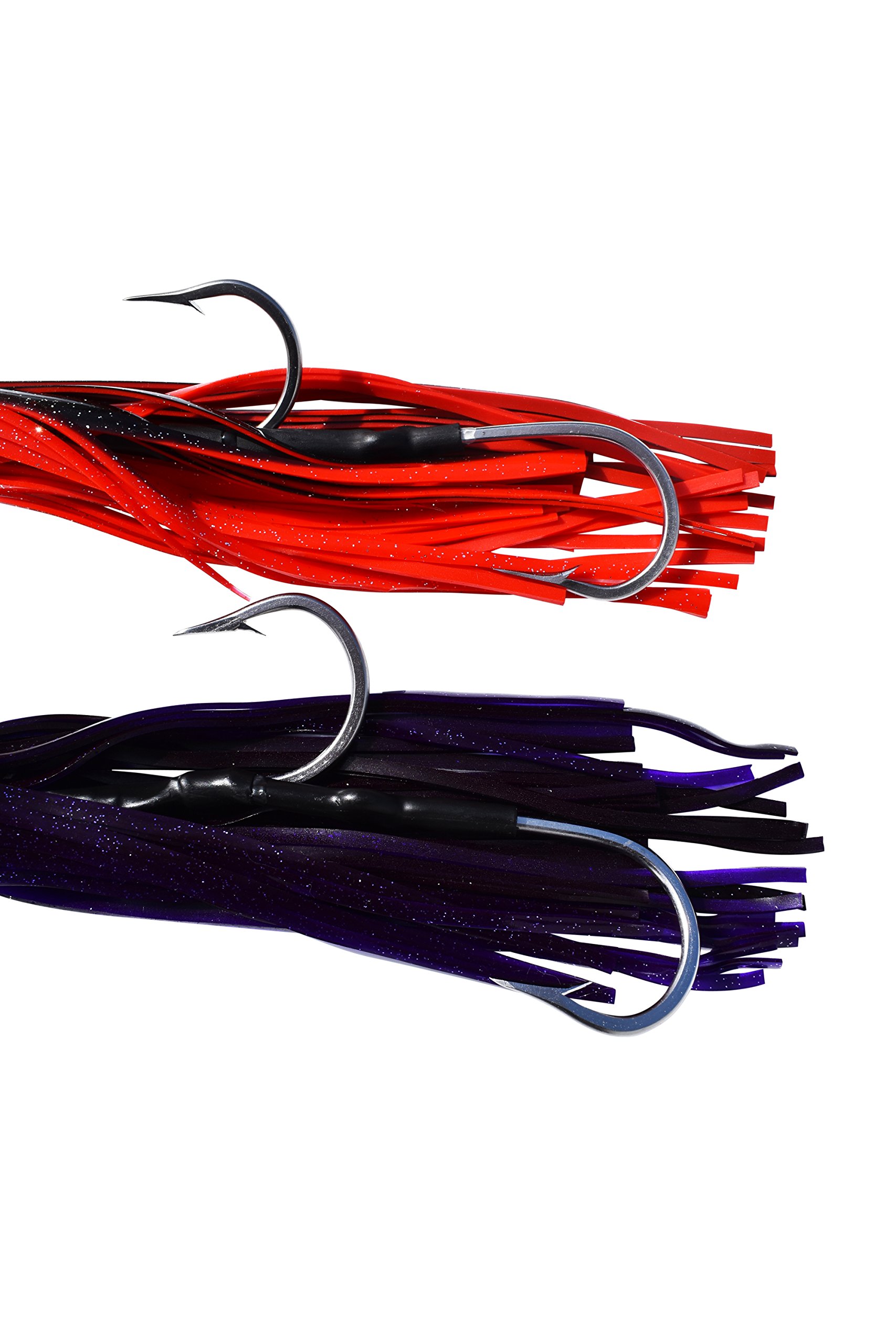 EatMyTackle Bullet Head Fishing Lure - High Speed Trolling, 2 Pack Cable Rigged For Wahoo & Marlin - View #7