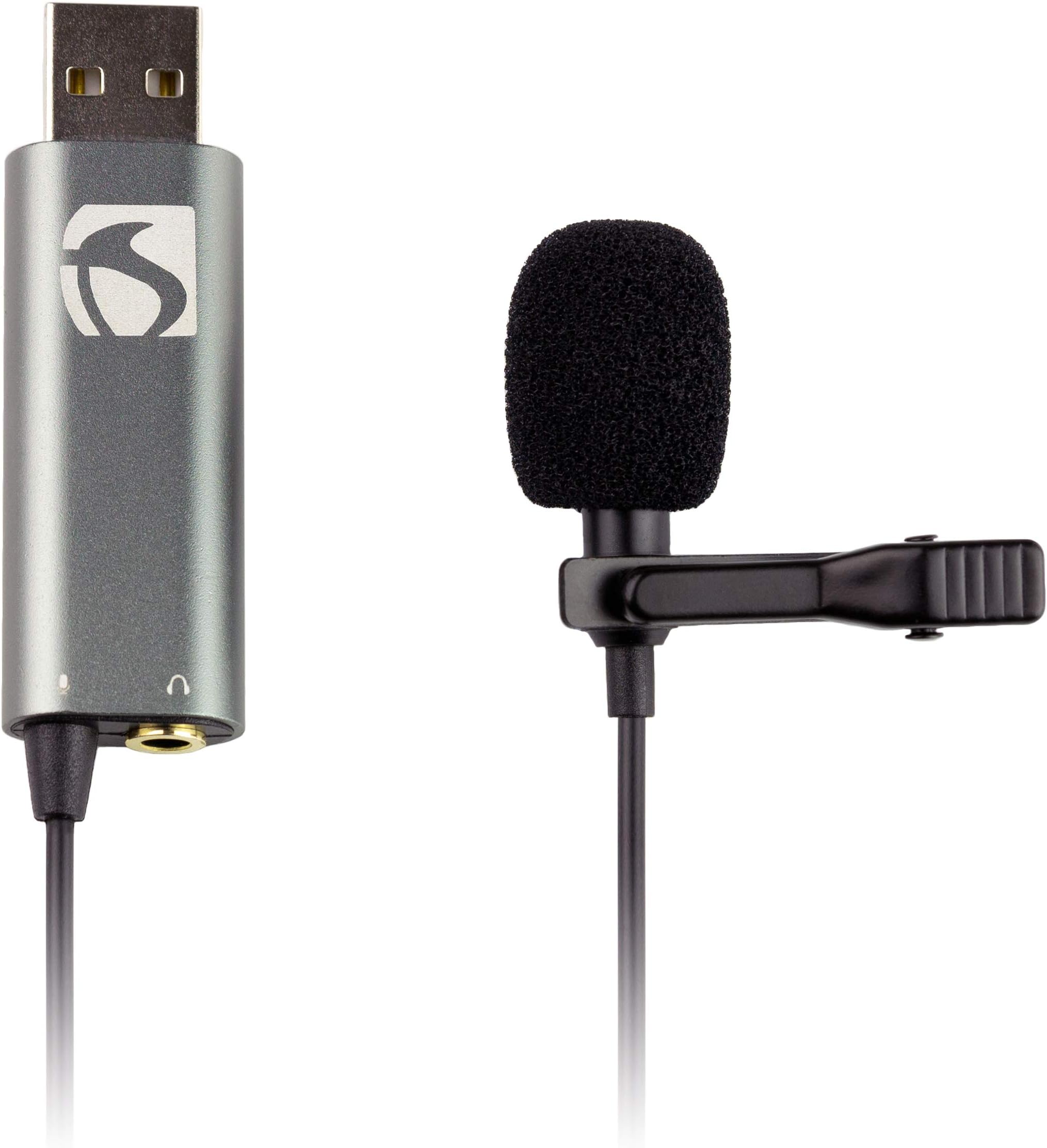Industry Standard Sound ISSLM420H Lavalier Microphone (Black)