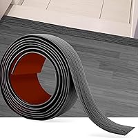 Vista 8 de Tira de transición de suelo autoadhesiva para baldosas de 3.3 pies x 1.57 pulgadas, color beige