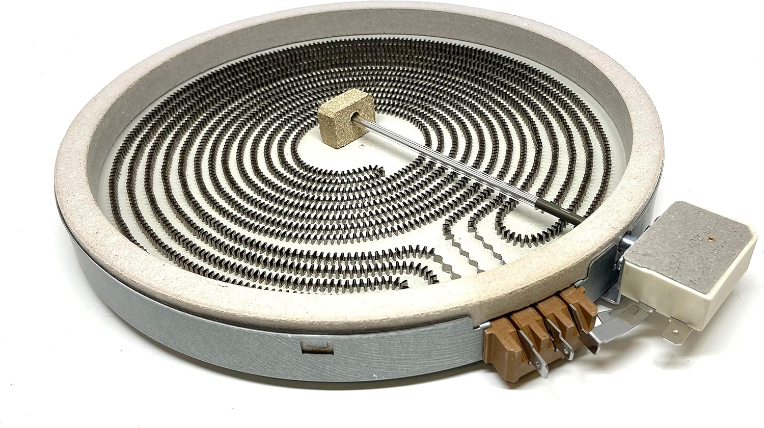 Eika | OEM 2512343818 | 2512343816 | Radiant dual surface element 9 inch | 1300/3100W | 240V | Genuine part for most of the electric range and Cooktops