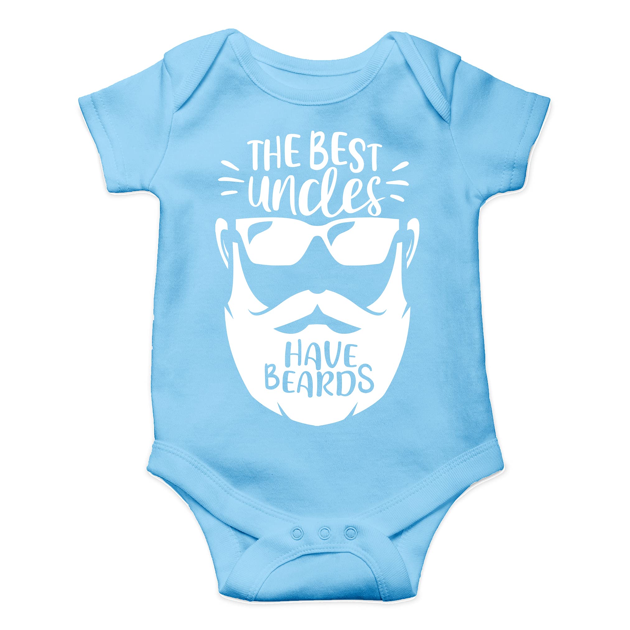 AW Fashions The Best Uncles Have Beards Bodysuit Funny Baby ...