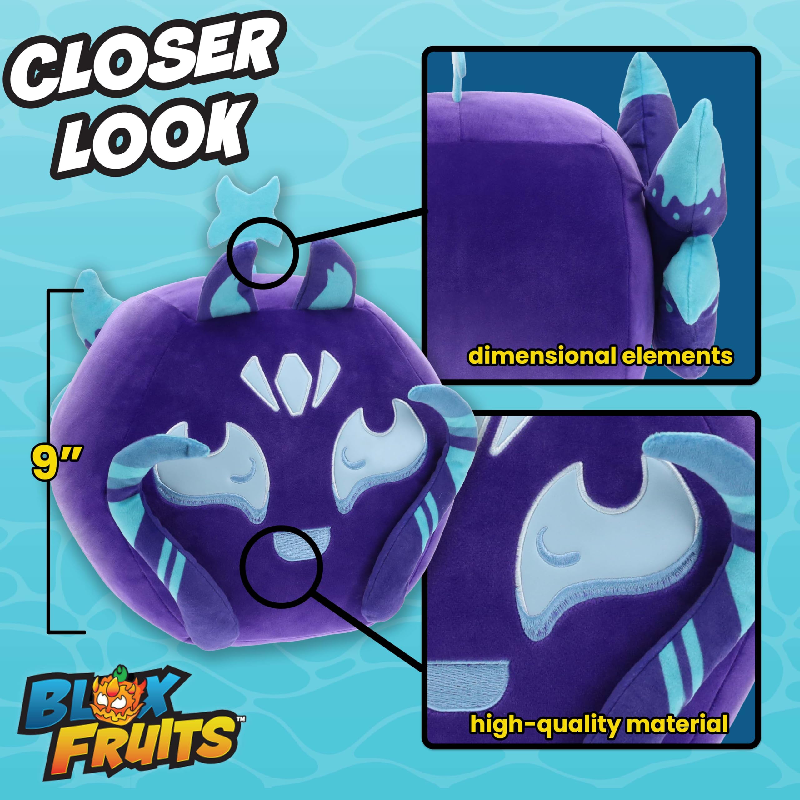 Amazon.com: BLOX FRUITS - Kitsune Huge Plush (9