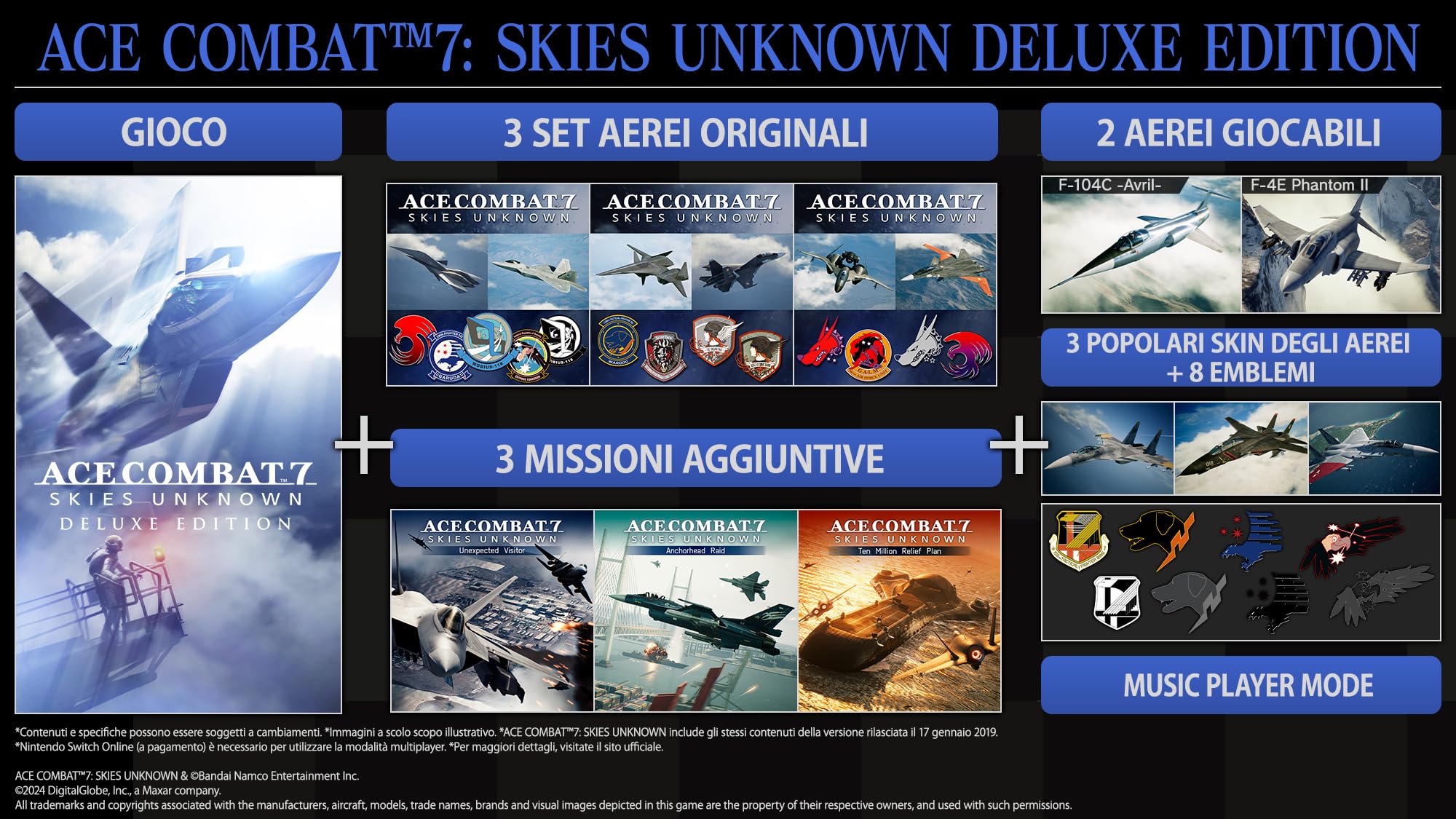 ACE COMBAT 7: SKIES UNKNOWN NSW