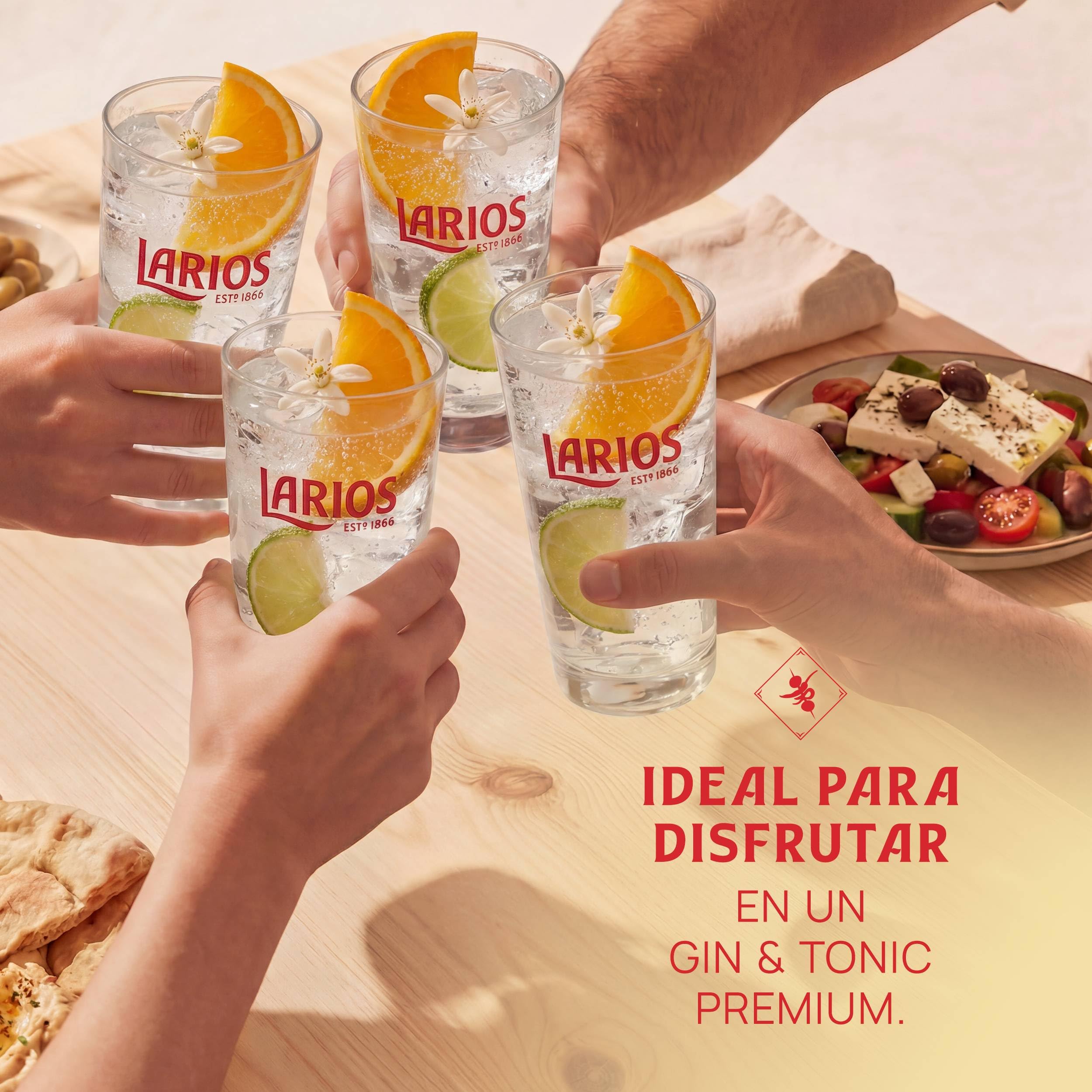 Larios 12 Ginebra Premium Mediterránea 70cl
