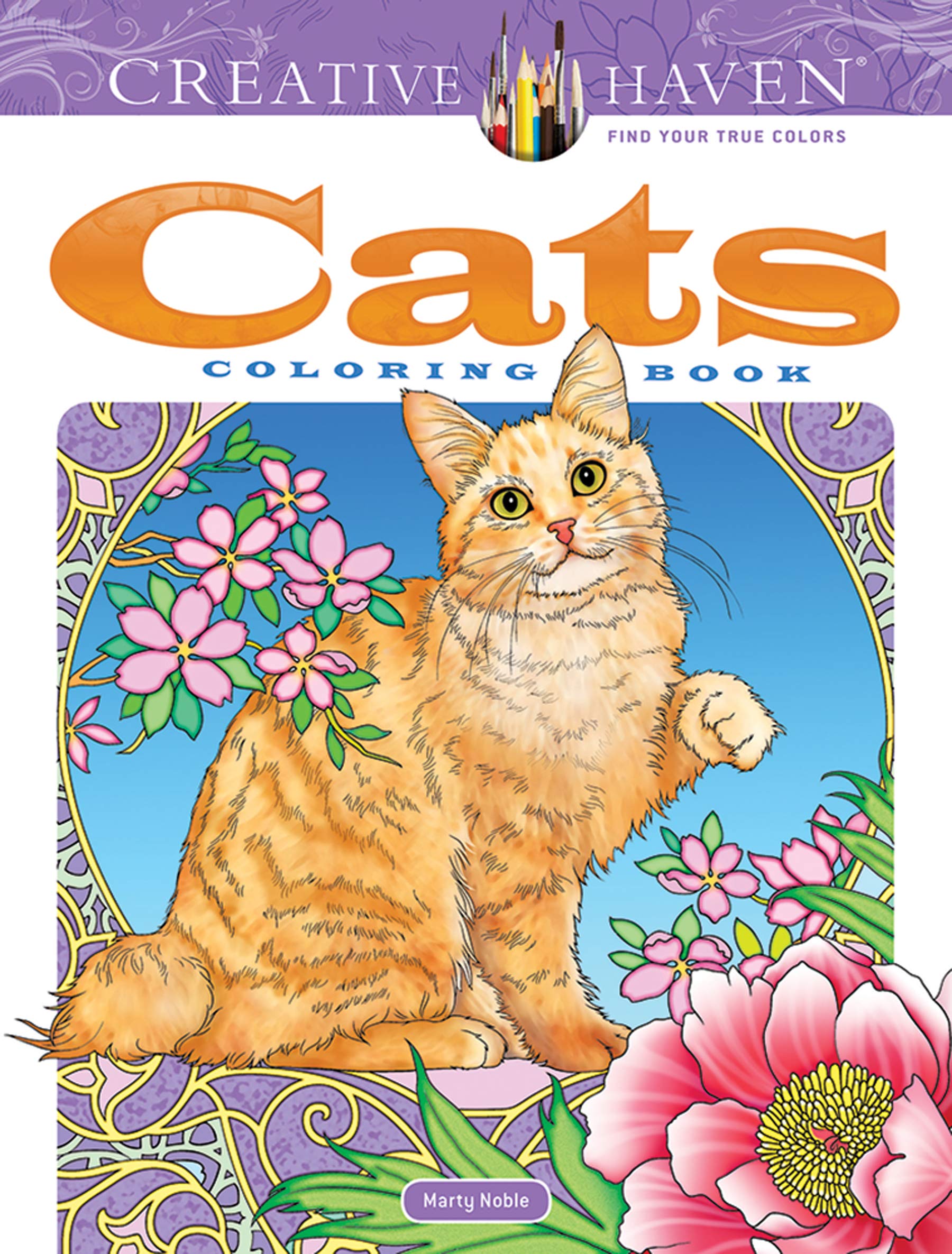 Dover Creative Haven Cats Coloring Book