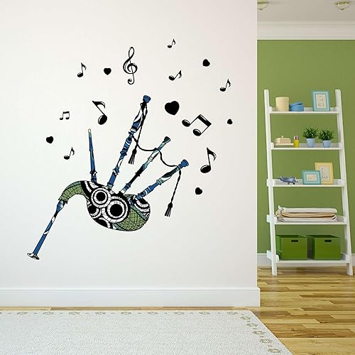 Miniatura 26 de Design With Vinyl Calcomanía de pared nostálgica Walkman Cassete Player con auriculares extraíble - Tamaño: 24 in x 40 in