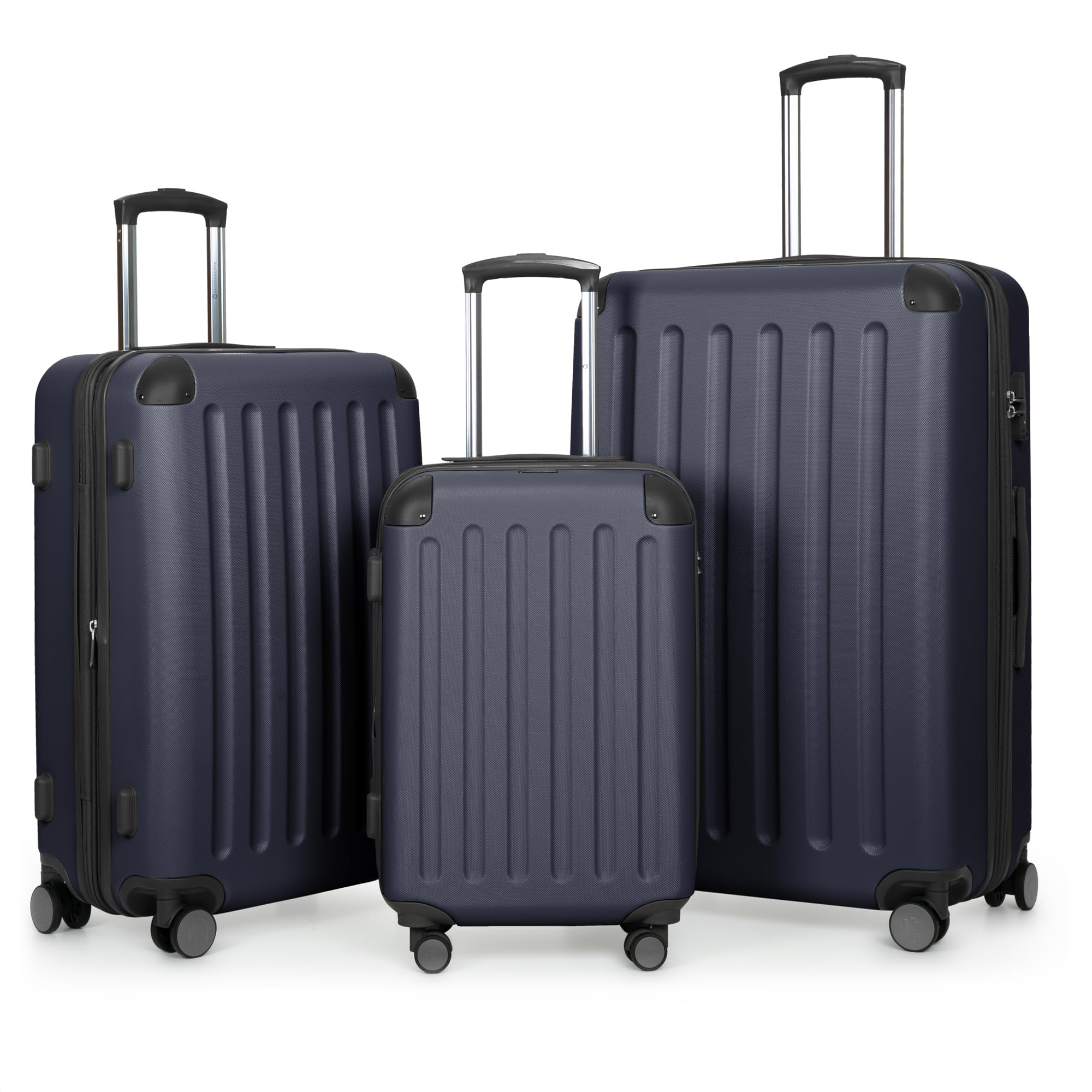 HAUPTSTADTKOFFER - Spree - Juego de 3 Maletas rígidas, Trolley expandible, Equipaje de Viaje, 4 Ruedas Dobles, TSA, (S,M y L), Menta — view 58