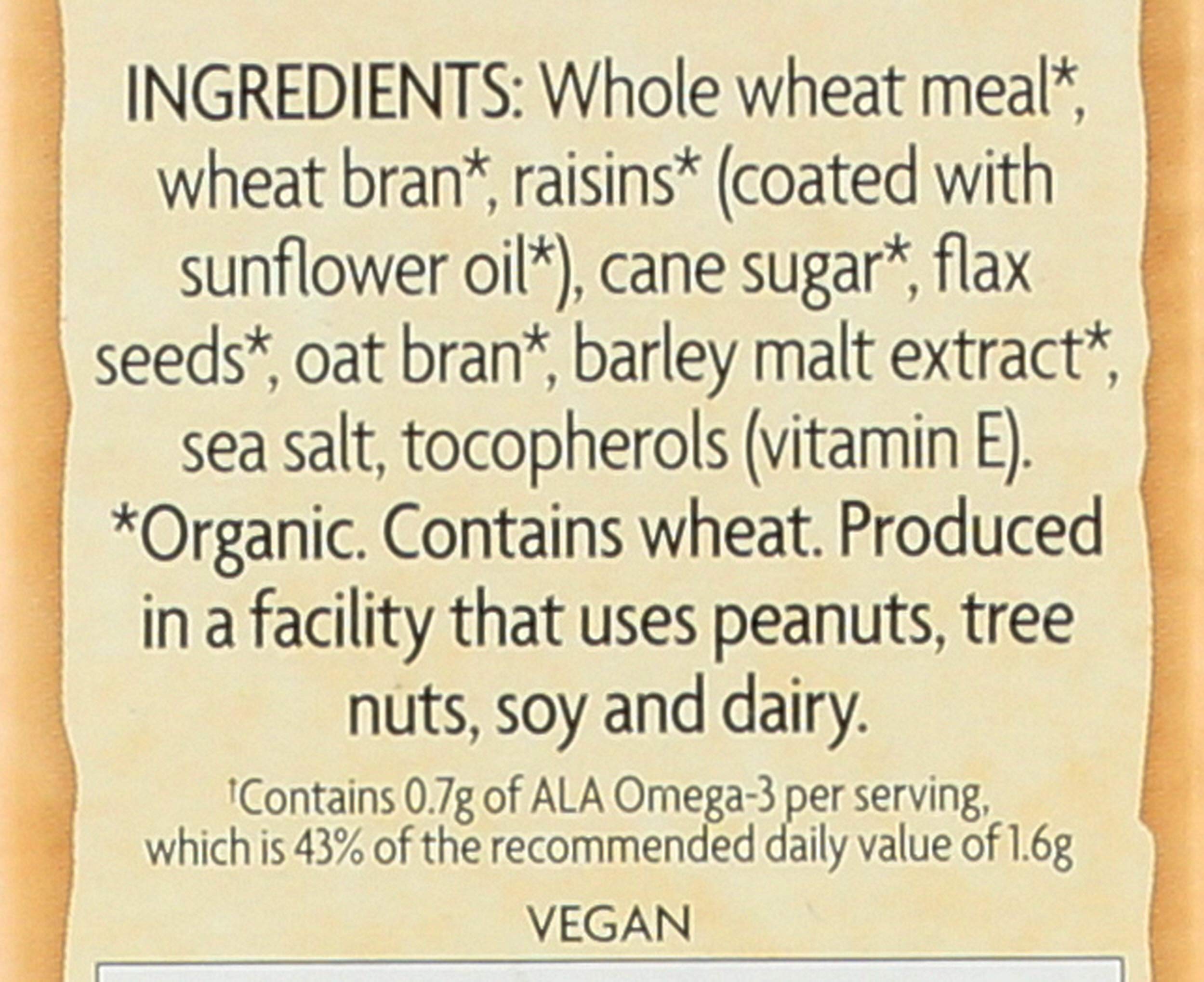 Nature's Path Organic Flax Plus Raisin Bran Cereal, 14-Ounce Boxes (Pack of 4)
