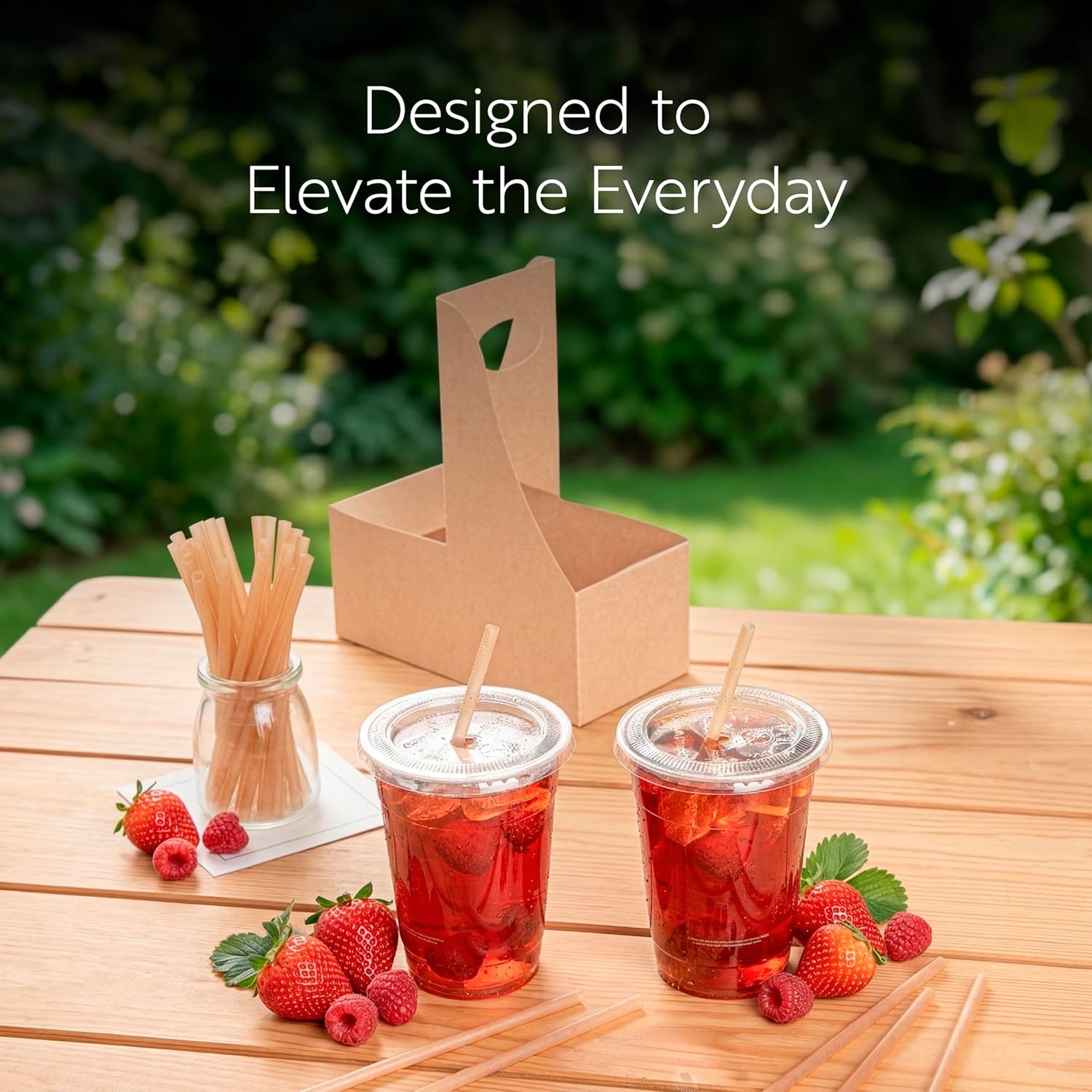 Restaurantware Straws 3600 Pack of 5.9" Agave Sustainable Drinking Straws Unwrapped Alternative To Plastic Plant-Based for Cocktails, Juices, Iced teas Beige