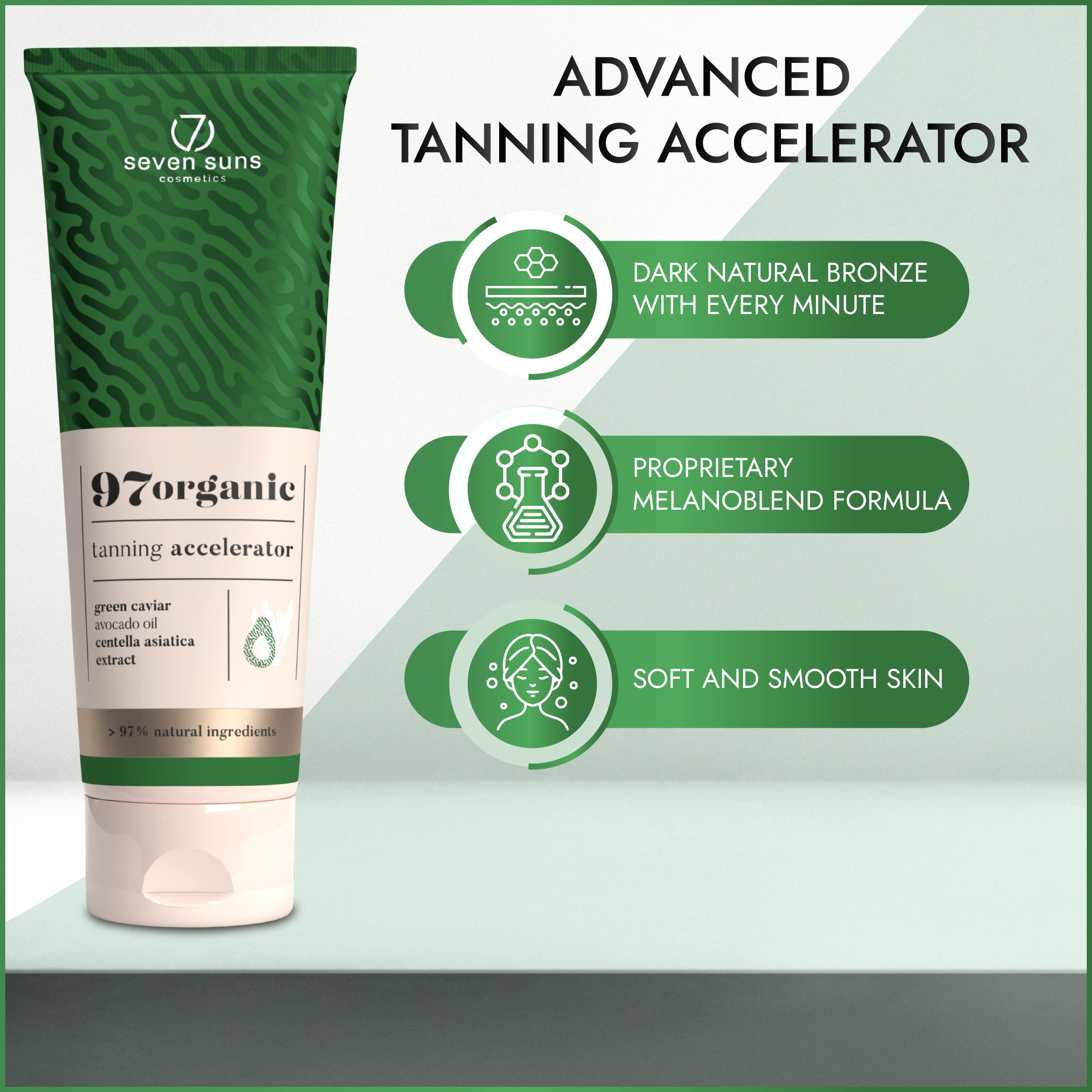 7Suns 97 Acceleratore abbronzante naturale organico