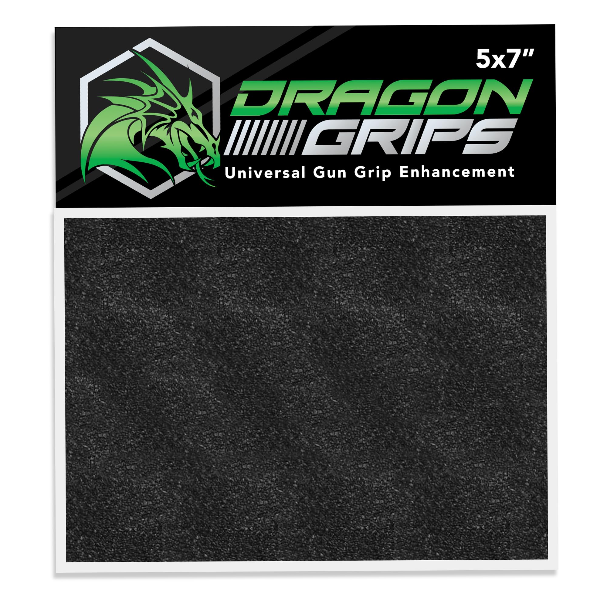 Dragon Grips Universal Gun Grip Tape, Non-Slip Black Rubber Grip Tape, Enhanced Grip for Increased Accuracy, Made in USA