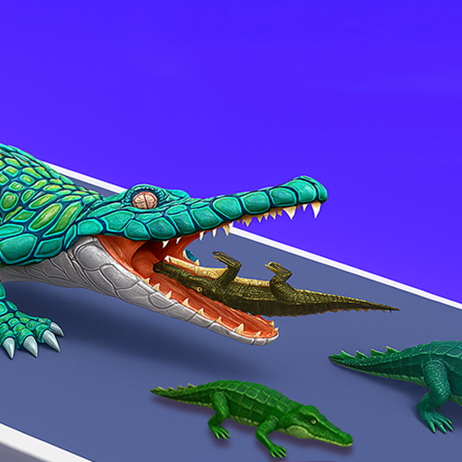 Crocodile Master 3D: Eat and Grow Alligator Monster Animal Race