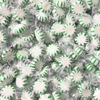Starlight Spearmint Candy, 1 Pound Bulk Bag