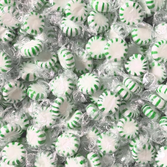 Starlight Spearmint Candy, 1 Pound Bulk Bag