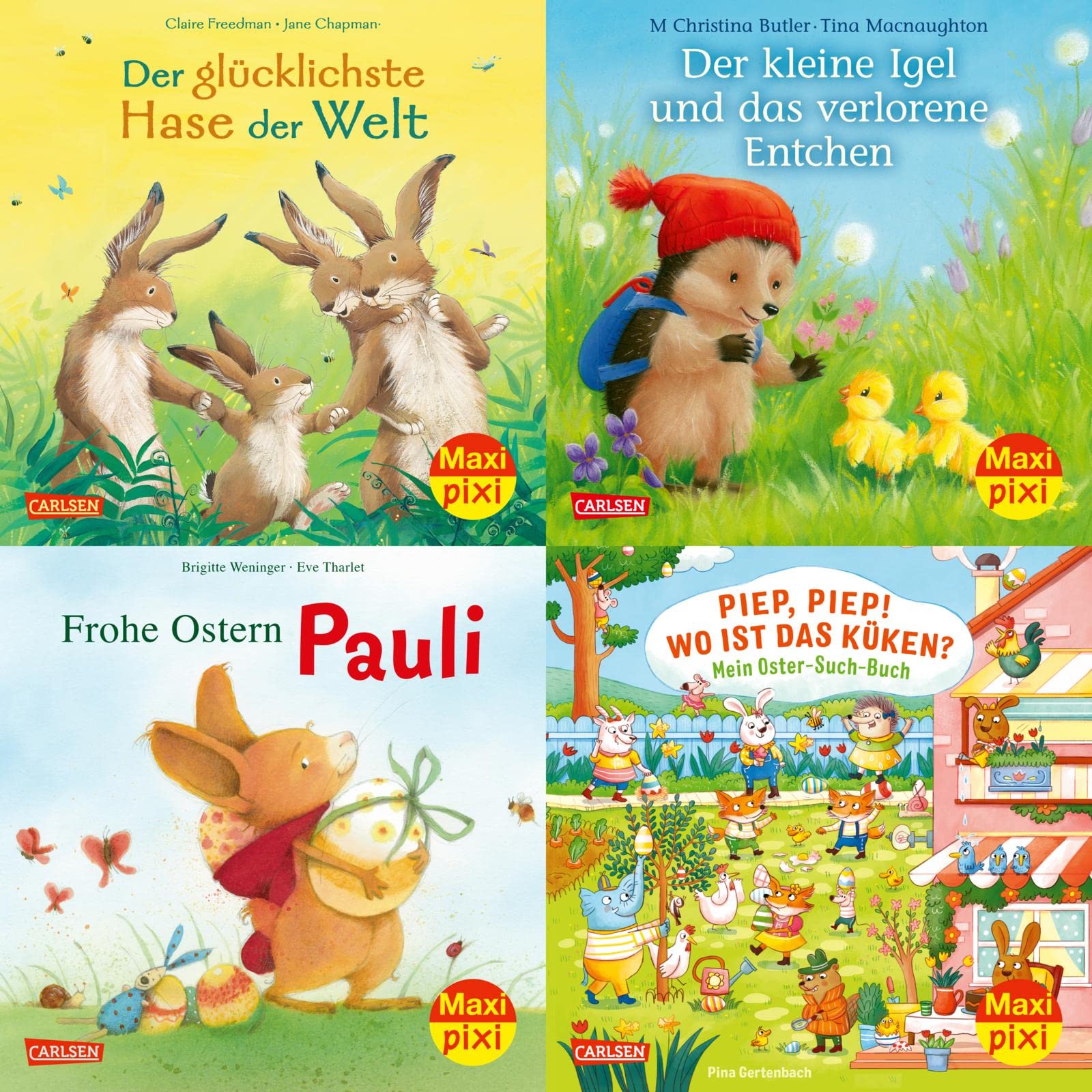 Maxi-Pixi-4er-Set 102: Endlich Frühling! (4x1 Exemplar): 4 Minibücher für Kinder ab 3 Jahren