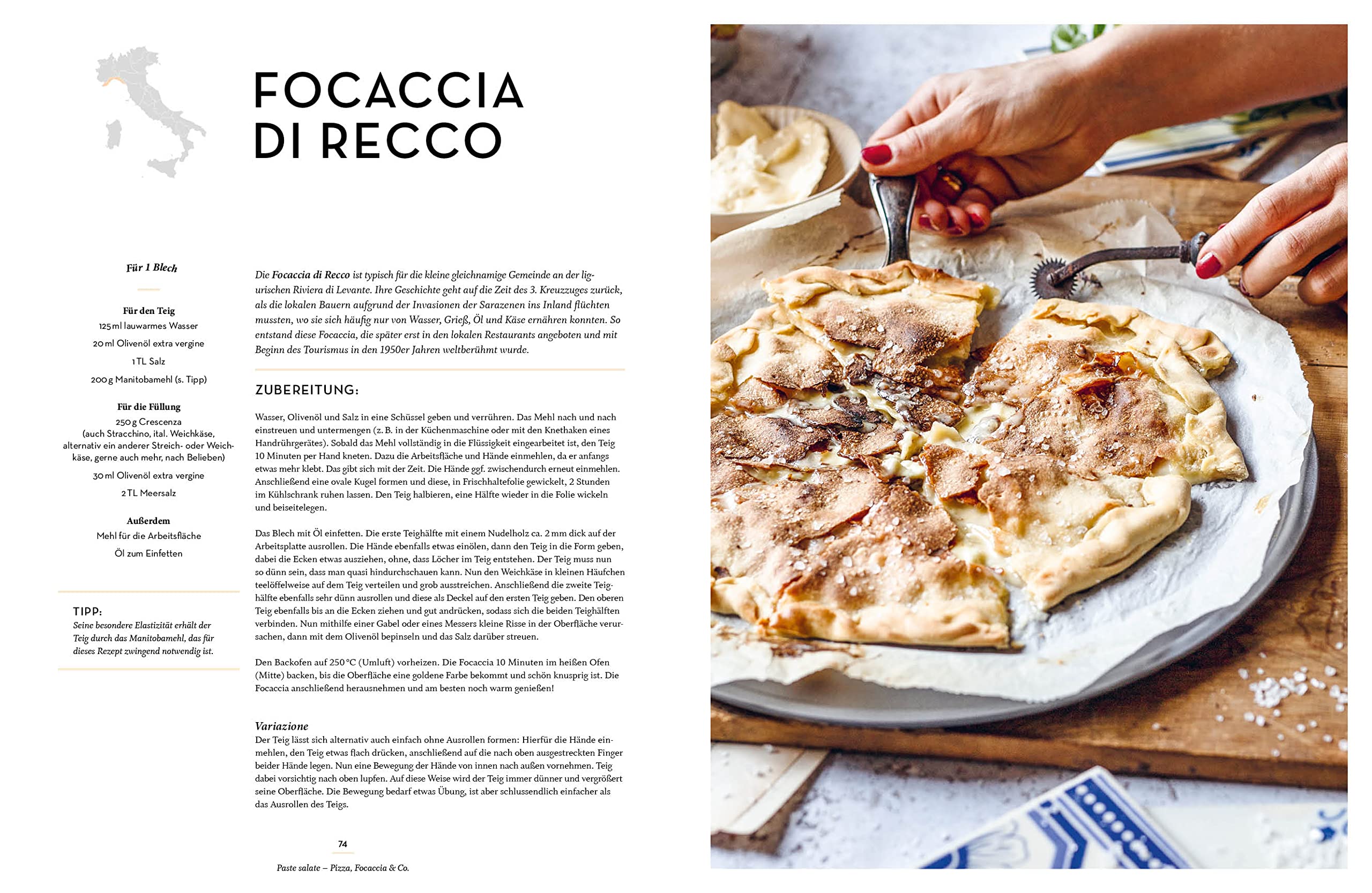 Das große Italien Backbuch: Pizza, Pane, Dolci und Co.