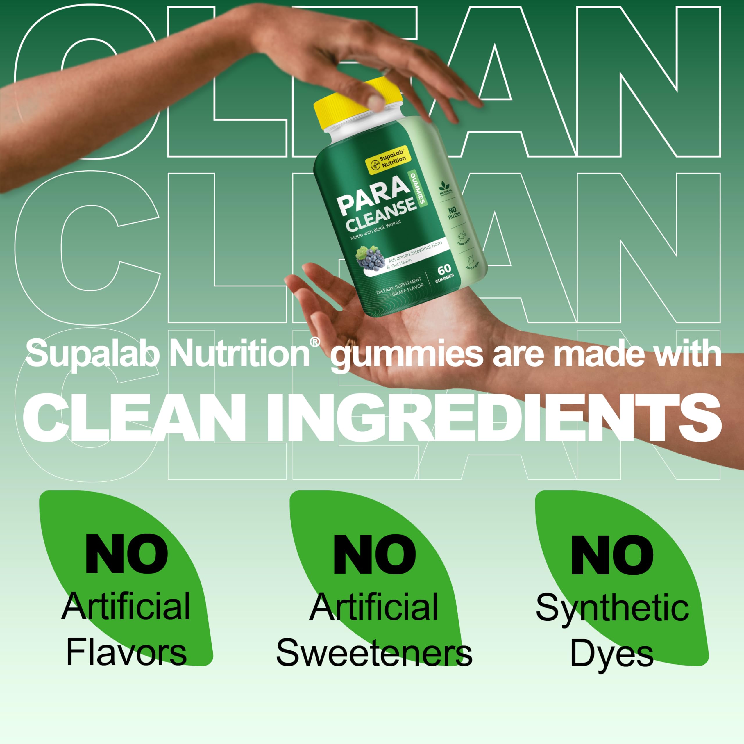 Amazon.com: MEGNETA para Detox & Cleanse Gummis, Black Walnut