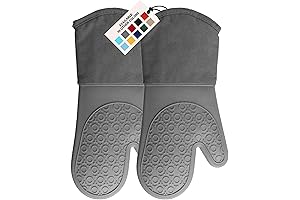 HOMWE Silicone Oven Mitts: The Ultimate Heat Protection for Your Hands