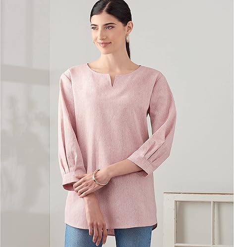 Miniatura 4 de Simplicity Misses' - Paquete con hombros caídos, patrón de costura Code 9274, tallas 6-14, color blanco