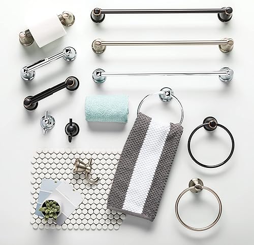 Vista 10 de Franklin Brass Kinla - Gancho para toallas, bronce aceitado, accesorios de baño, KIN35-ORB-1 (paquete de 2)