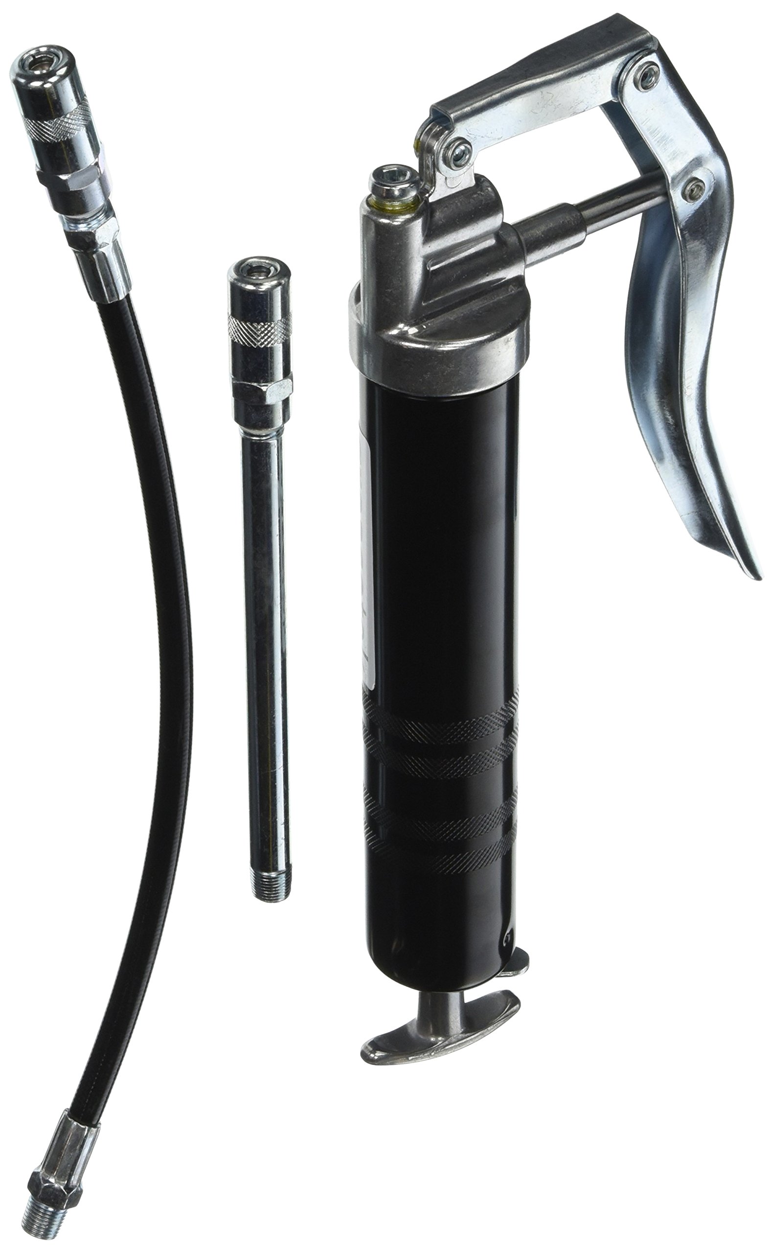 Buy GreaseTek Premium Mini Pistol Grip Grease Gun with 12" Hose and