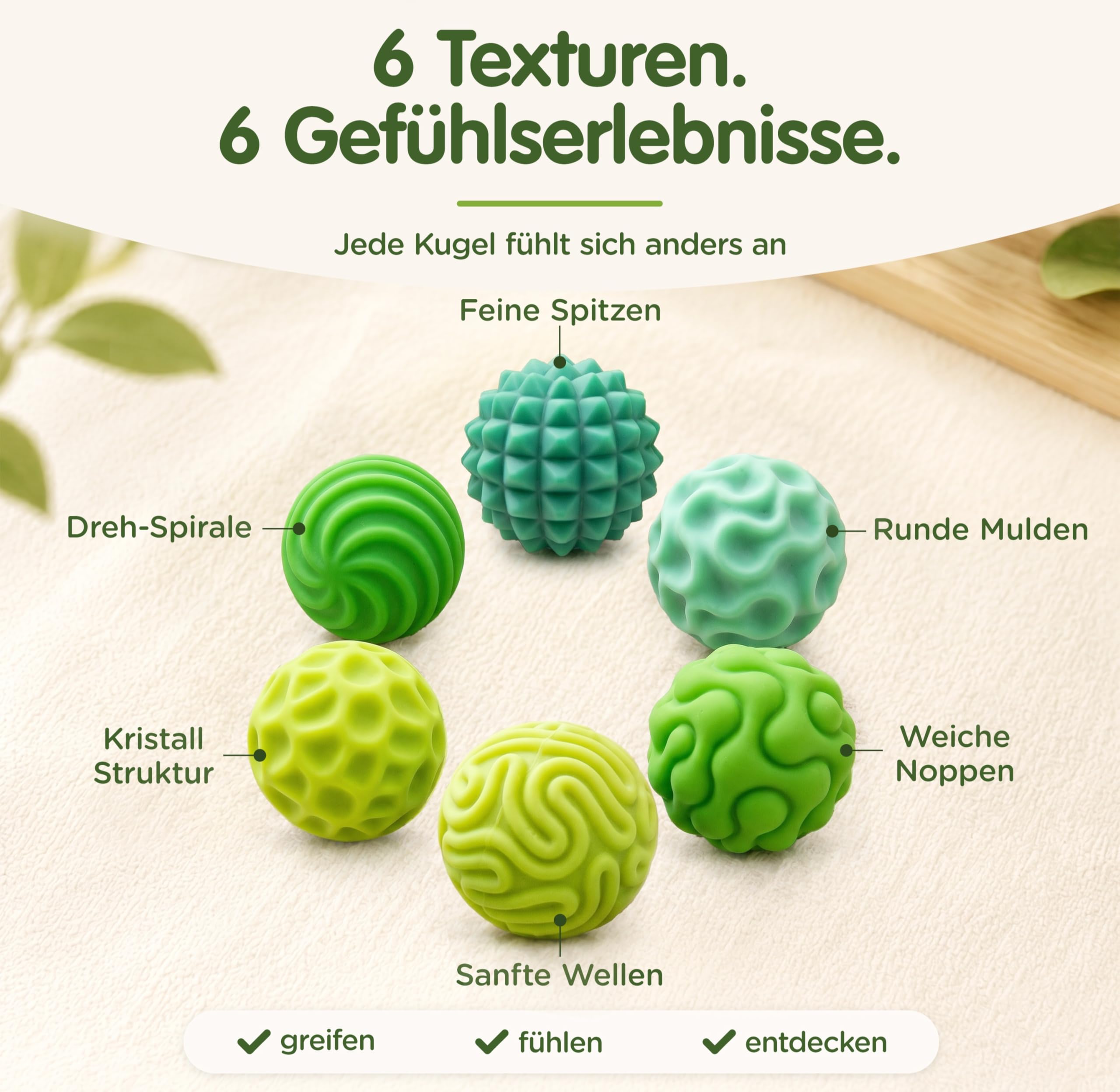 Fidgnetics® GID Glow-in-the-Dark Fidget Toys dla dzieci – magnetyczne kulki – sensoryczna zabawka na palec uspokajająca – antystresowa i sensoryczna zabawka – wspomaga cichą koncentrację – kulki
