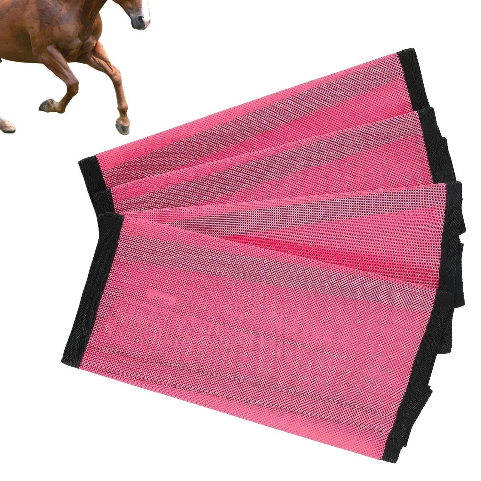 Bottes anti-mouches pour cheval, leggings réutilisables pour cheval, bottes de mouche, bottes de mouche durables, minimisent la fatigue des jambes et réduisent les coups de pied