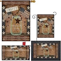 Vista 1 de Liberty Primitive Design Collection - Tarro patriótico Briarwood Lane