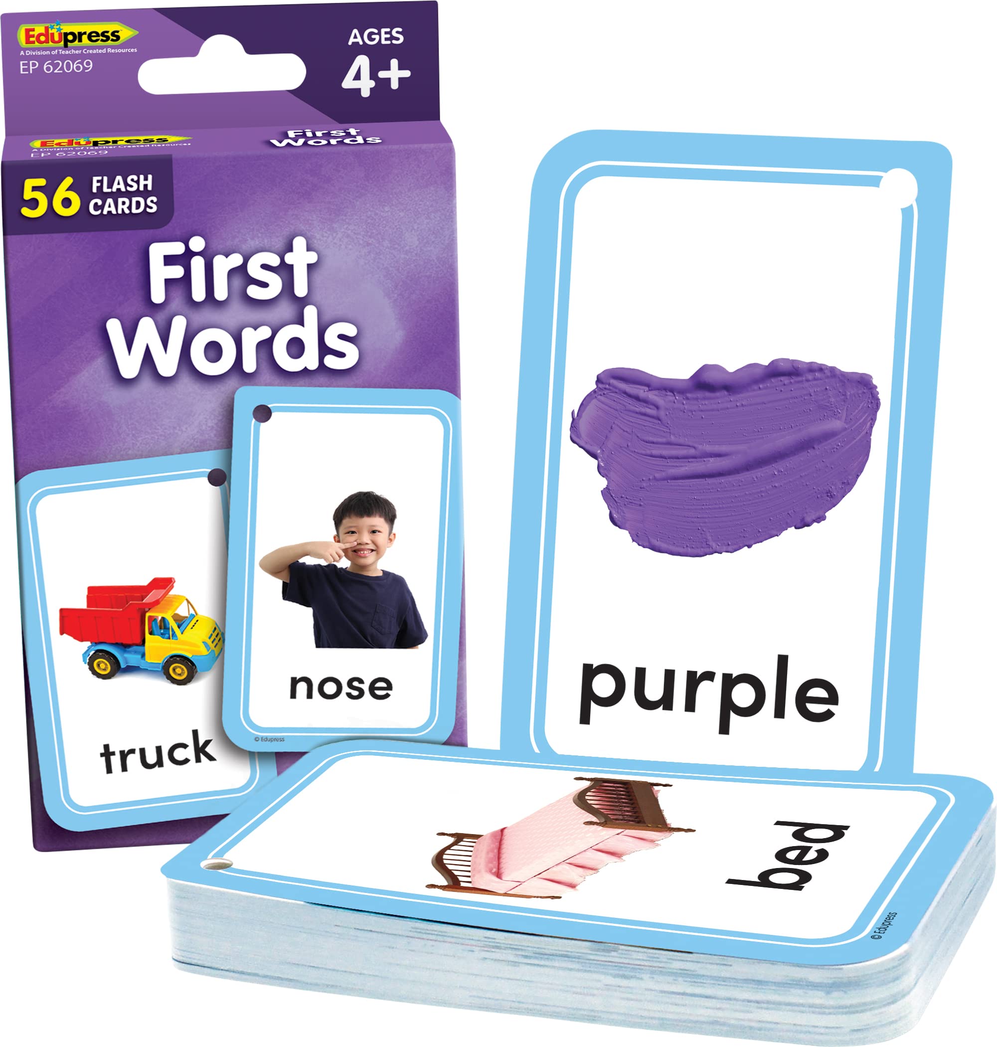 Amazon.com: First Words Flash Cards (EP62069) : Toys & Games