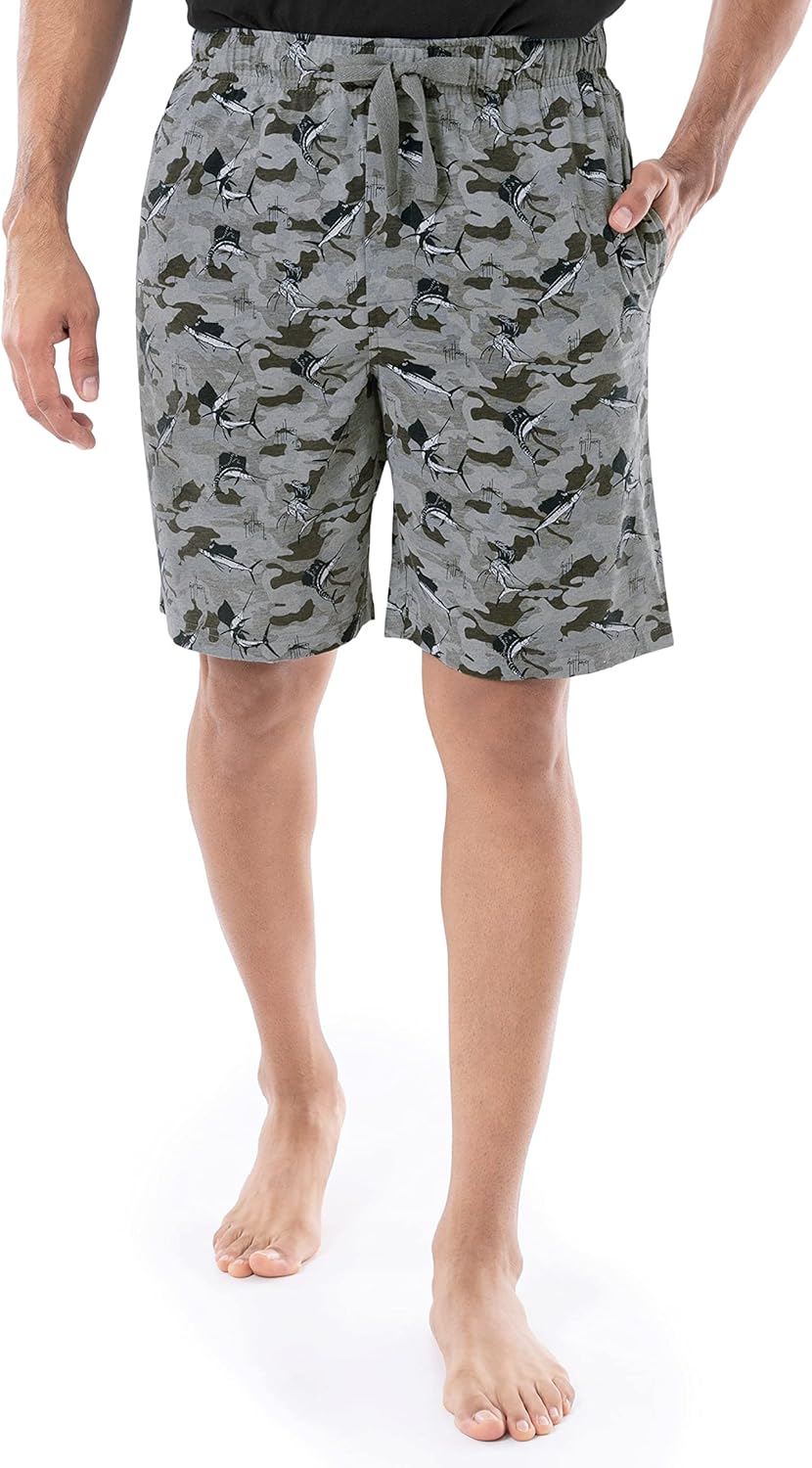 Guy Harvey Men's Sleep Pajama Shorts