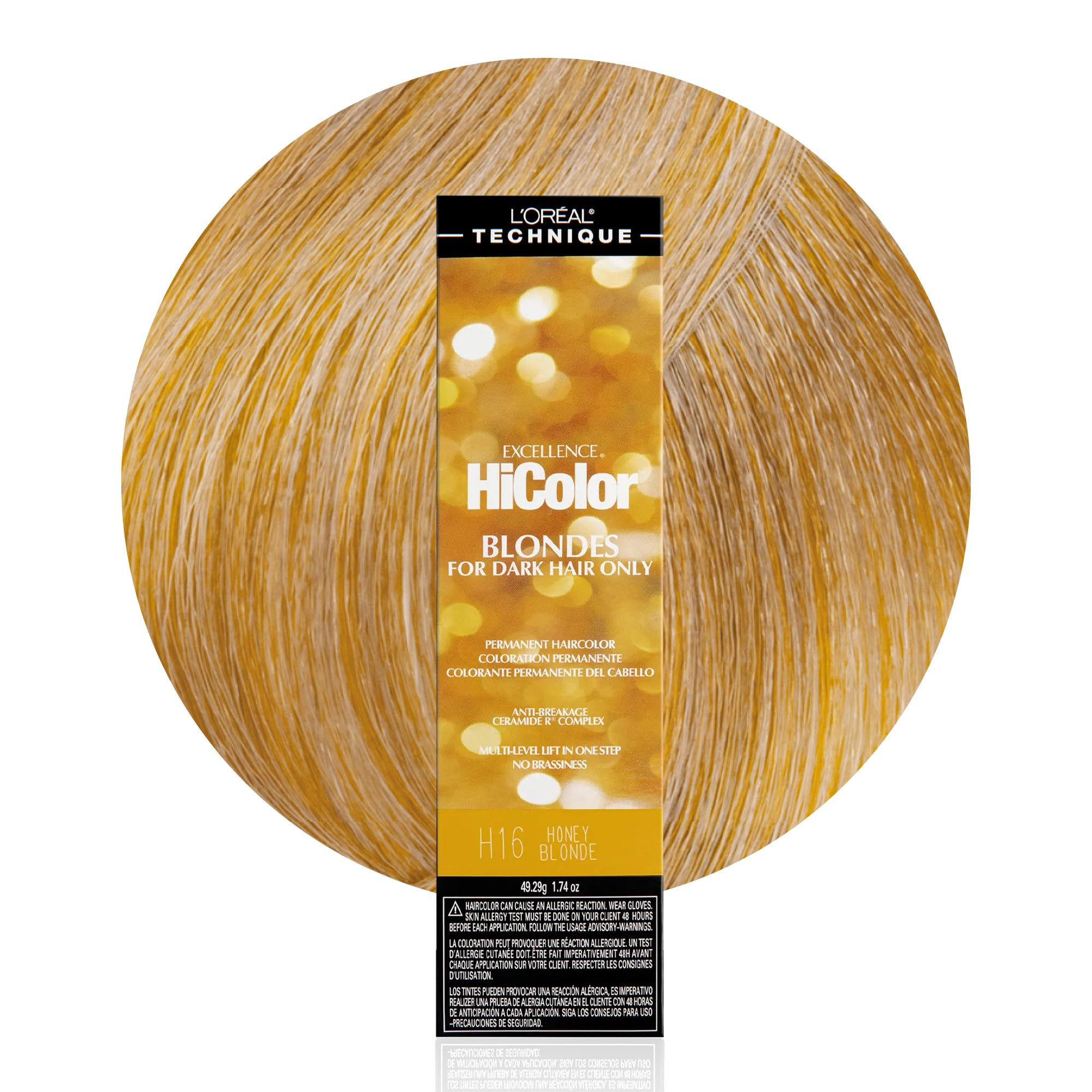 L'Oreal Paris Excellence Hicolor Blonde Hilights Honey Blonde AD, 1 Count