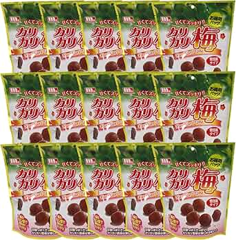 Amazon | 甘くてスッキリカリカリ梅 お徳用ST220g×15個 | エム・エー